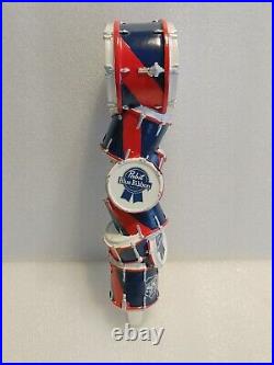 PBR Pabst Blue Ribbon SJC Custom Drums NIB Art Series 10 Draft Beer Tap Handle