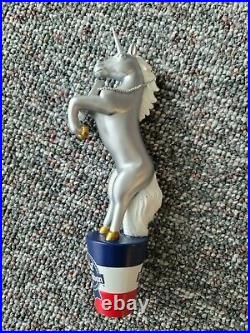 PBR Pabst Blue Ribbon Unicorn Beer Tap Handle. RARE