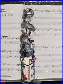 PBR Snake Tap Handle Authentc Bar Used