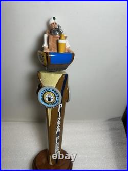 PIZZA PORT BREWERY SWAMIS IPA BEER SNAKE CHARMER beer tap handle CALIFORNIA