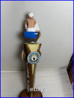 PIZZA PORT BREWERY SWAMIS IPA BEER SNAKE CHARMER beer tap handle CALIFORNIA