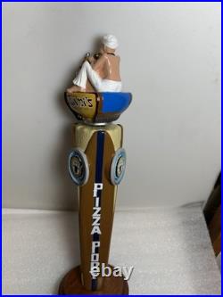 PIZZA PORT BREWERY SWAMIS IPA BEER SNAKE CHARMER beer tap handle CALIFORNIA PIZZA PORT BREWERY SWAMIS IPA BEER SNAKE CHARMER beer tap handle CALIFORNIA