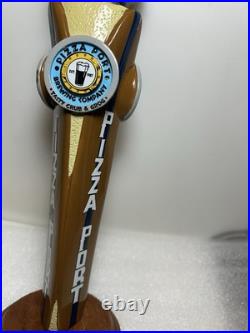 PIZZA PORT BREWERY SWAMIS IPA BEER SNAKE CHARMER beer tap handle CALIFORNIA