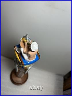 PIZZA PORT BREWERY SWAMIS IPA BEER SNAKE CHARMER beer tap handle CALIFORNIA