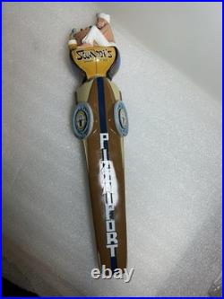 PIZZA PORT BREWERY SWAMIS IPA BEER SNAKE CHARMER beer tap handle CALIFORNIA PIZZA PORT BREWERY SWAMIS IPA BEER SNAKE CHARMER beer tap handle CALIFORNIA