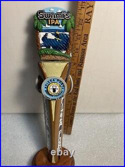 PIZZA PORT SWAMIS ISLAND GETAWAY draft beer tap handle. CALIFORNIA