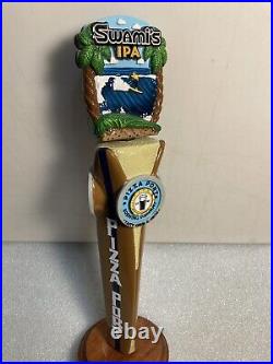 PIZZA PORT SWAMIS ISLAND GETAWAY draft beer tap handle. CALIFORNIA