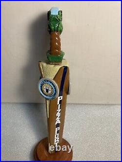 PIZZA PORT SWAMIS ISLAND GETAWAY draft beer tap handle. CALIFORNIA