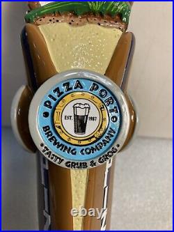 PIZZA PORT SWAMIS ISLAND GETAWAY draft beer tap handle. CALIFORNIA