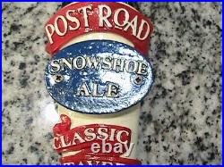 POST ROAD CLASSIC TAVERN ALES draft beer tap handle. 12 inches Tall