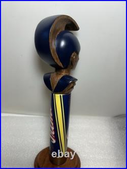 PRIMO BEER HAWAIIAN CHIEF AND WARRIOR KA'IANA draft beer tap handle. HAWAII