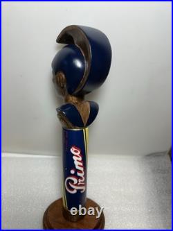 PRIMO BEER HAWAIIAN CHIEF AND WARRIOR KA'IANA draft beer tap handle. HAWAII