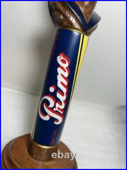 PRIMO BEER HAWAIIAN CHIEF AND WARRIOR KA'IANA draft beer tap handle. HAWAII