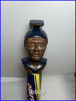 PRIMO BEER HAWAIIAN CHIEF AND WARRIOR KA'IANA draft beer tap handle. HAWAII