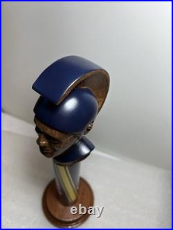 PRIMO BEER HAWAIIAN CHIEF AND WARRIOR KA'IANA draft beer tap handle. HAWAII