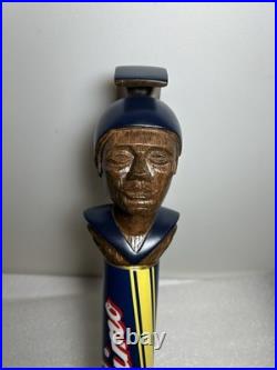 PRIMO BEER HAWAIIAN CHIEF AND WARRIOR KA'IANA draft beer tap handle. HAWAII