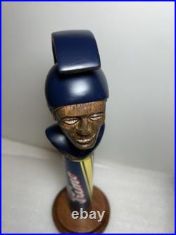 PRIMO BEER HAWAIIAN CHIEF AND WARRIOR KA'IANA draft beer tap handle. HAWAII