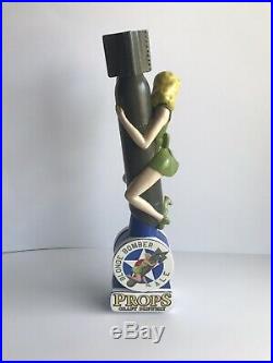 PROPS BLONDE BOMBER ALE tap handle