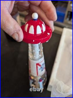 Pabst Blue Ribbon Beer PBR Art Series UFO Spaceship Tap Handle New