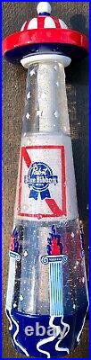 Pabst Blue Ribbon Beer PBR Art Series UFO Spaceship Tap Handle New in Box