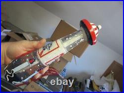 Pabst Blue Ribbon Beer Pbr Art Tap Handle Figural Spaceship Ufo New Bar Keg Pull