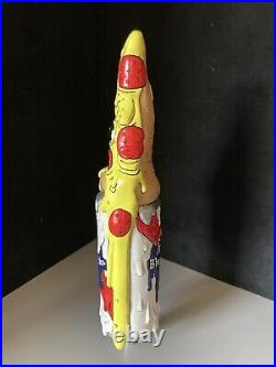 Pabst Blue Ribbon PBR Art Series Pizza Slice Beer Tap Handle Bar