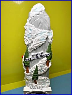 Pabst Blue Ribbon PBR BEER Tap Handle 12 SKI BREWSKI Mountain Snow Skiing NEW
