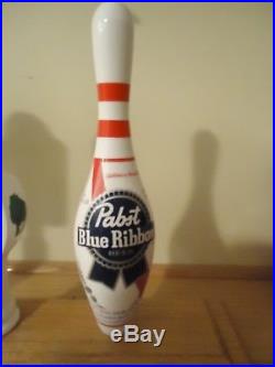 Pabst Blue Ribbon PBR Bowling Pin Tap Handle