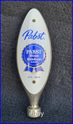 Pabst Blue Ribbon PBR Original Beer Tap Handle With Metal Housing