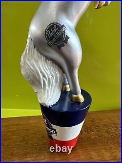 Pabst Blue Ribbon PBR Unicorn BEER Tap Handle NEW in BOX 11