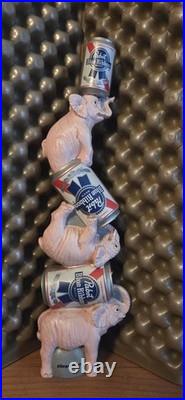 Pabst Blue Ribbon Pink Elephant 11.5 BRAND NEW BEER TAP HANDLE RARE BAR