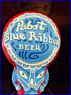 Pabst Blue Ribbon Unique/rare Octopus/fish Beer Tap Handle