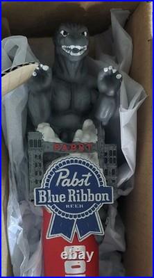 Pabst Blue Ribbon x GODZILLA special edition Tap Handle