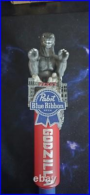 Pabst Blue Ribbon x GODZILLA special edition Tap Handle