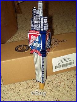 Pabst Old Style Beer Figural Tap Handle Chicago Skyline NIB Mint 11 Heilemans