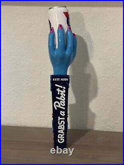 Pabst beer bar Tap Handle Kate Hush Monster Hand Grabst a pabst PBR- RARE- NEW