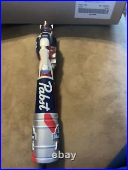Pabst blue ribbon Kegatron Beer Tap Handle, NEW In box