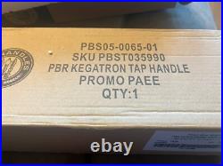 Pabst blue ribbon Kegatron Beer Tap Handle, NEW In box