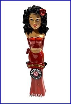 Parallel Brewing Ruby Tears Draft Beer Tap Handle Tapper Mancave Bar Pub 9.5
