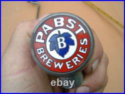 Pbr Pabst Blue Ribbon Ball Knob, Beer Tap Handle