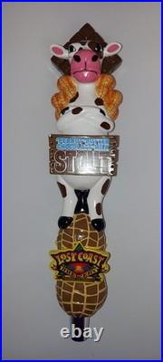 Peanut Butter Chocolate Milk Stout LOST COAST BREWERY Beer Keg Handle USED