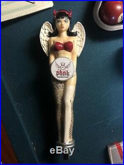 Phuk Brewing Angel Devil girl Sexy Tap Handle Extremely RARE