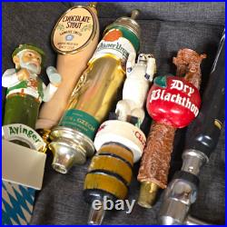 Pilsner Urquell Beer Tap Handle & Knob Lot Breweriana Collectible