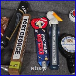 Pilsner Urquell Beer Tap Handle & Knob Lot Breweriana Collectible