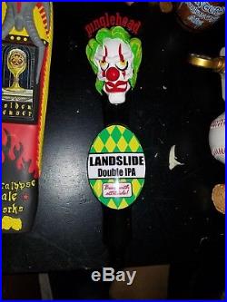 Pinglehead Landslide Double IPA figural beer tap handle