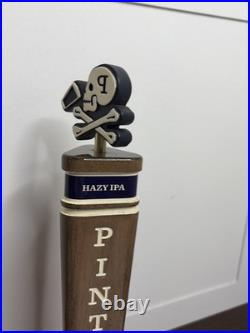 Pinthouse Electric Jellyfish IPA Skull Crossbones Beer Tap Texas