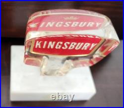 Plastic Double-sided Kingsbury Beer Tap Handle