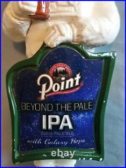Point Beer Astronaut Conehead Beyond The Pale withGalaxy Hops Beer Tap Handle