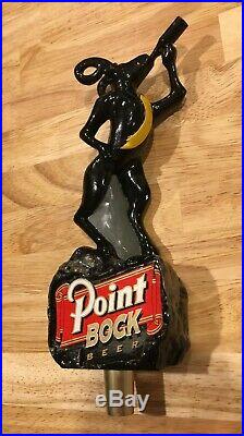 Point Bock Ram Beer Tap Handle Rare 10 inches- New never used