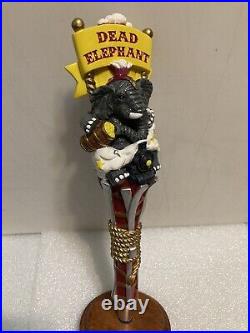 RAILWAY CITY BREWING DEAD ELEPHANT draft beer tap handle. CANADA